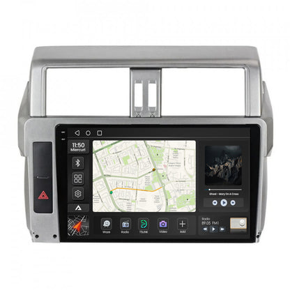 Navigatie 2K Toyota Land Cruiser Prado J150 (2013-2017), Android, S-Quadcore / 4GB RAM + 64GB ROM, 10.36 Inch - AD-BGS100042K+AD-BGRKIT061