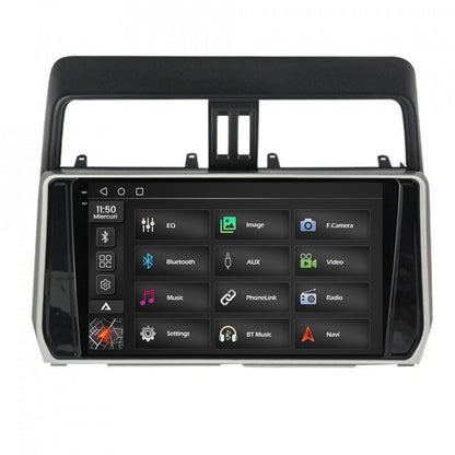 Navigatie 2K Toyota Land Cruiser / Prado J150 (2018+), Android, S-Quadcore / 4GB RAM + 64GB ROM, 10.36 Inch - AD-BGS100042K+AD-BGRKIT078