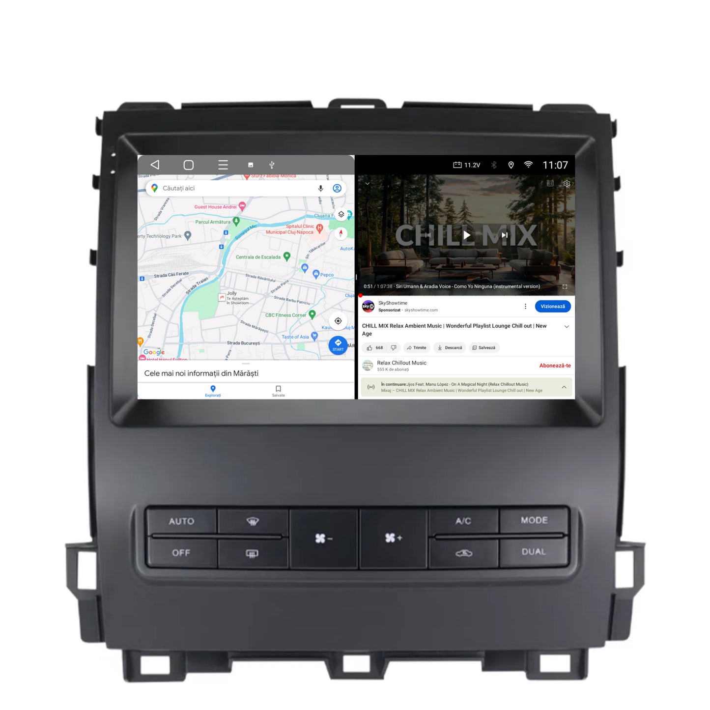 Navigatie 2K Toyota Prado J120 (2002-2010), Android, S-Quadcore / 4GB RAM + 64GB ROM, 9.5 Inch - AD-BGS90042K+AD-BGRKIT083V2