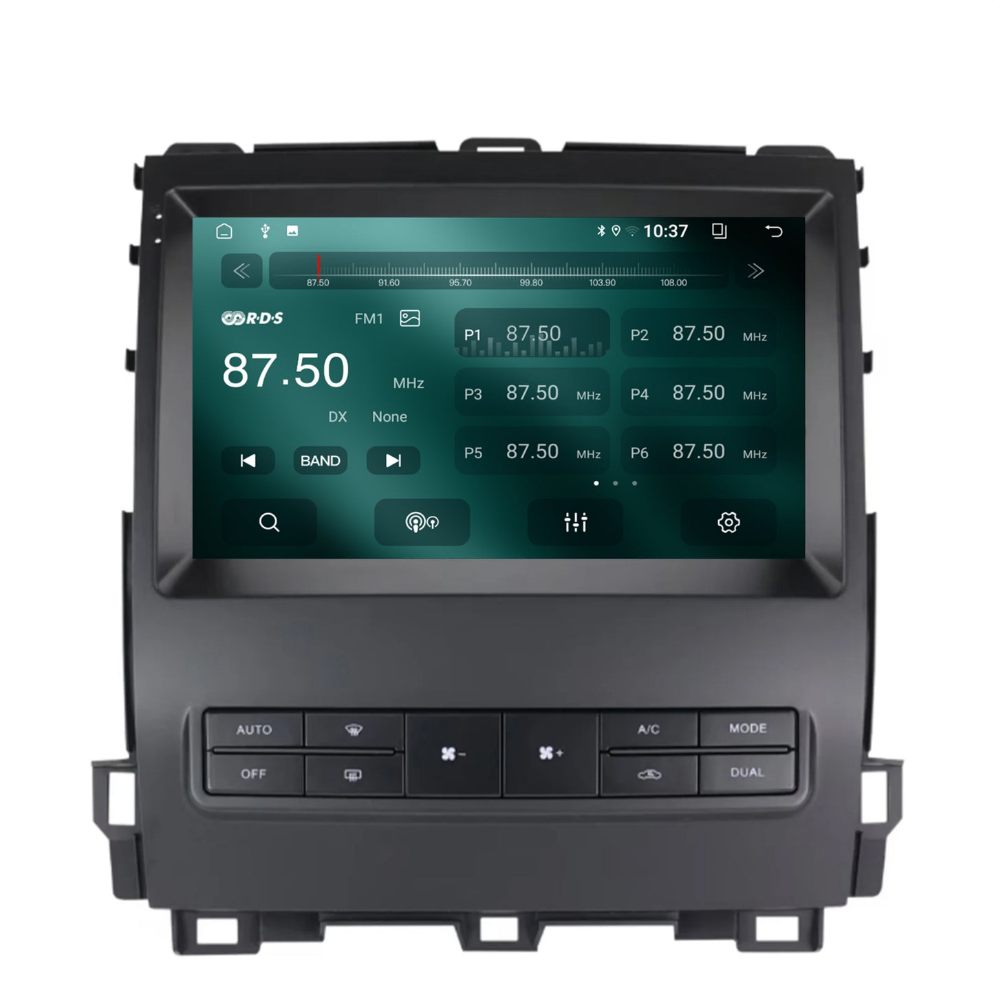 Navigatie 2K Toyota Prado J120 (2002-2010), Android, S-Quadcore / 4GB RAM + 64GB ROM, 9.5 Inch - AD-BGS90042K+AD-BGRKIT083V2