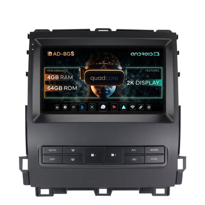 Navigatie 2K Toyota Prado J120 (2002-2010), Android, S-Quadcore / 4GB RAM + 64GB ROM, 9.5 Inch - AD-BGS90042K+AD-BGRKIT083V2