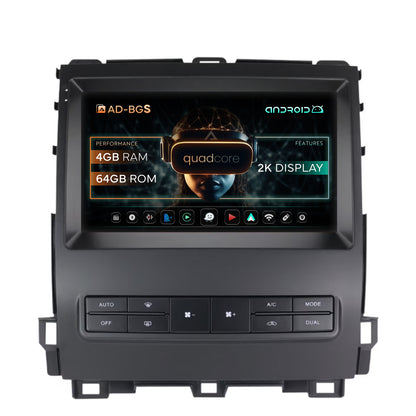 Navigatie 2K Toyota Prado J120 (2002-2010), Android, S-Quadcore / 4GB RAM + 64GB ROM, 9.5 Inch - AD-BGS90042K+AD-BGRKIT083V2