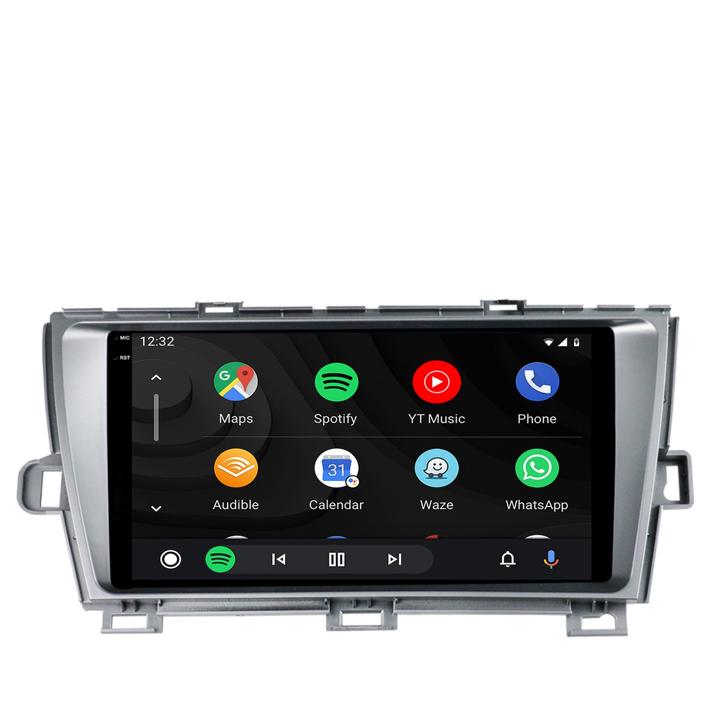 Navigatie 2K Toyota Prius (2009-2014), Android, S-Quadcore / 4GB RAM + 64GB ROM, 9.5 Inch - AD-BGS90042K+AD-BGRKIT089-S