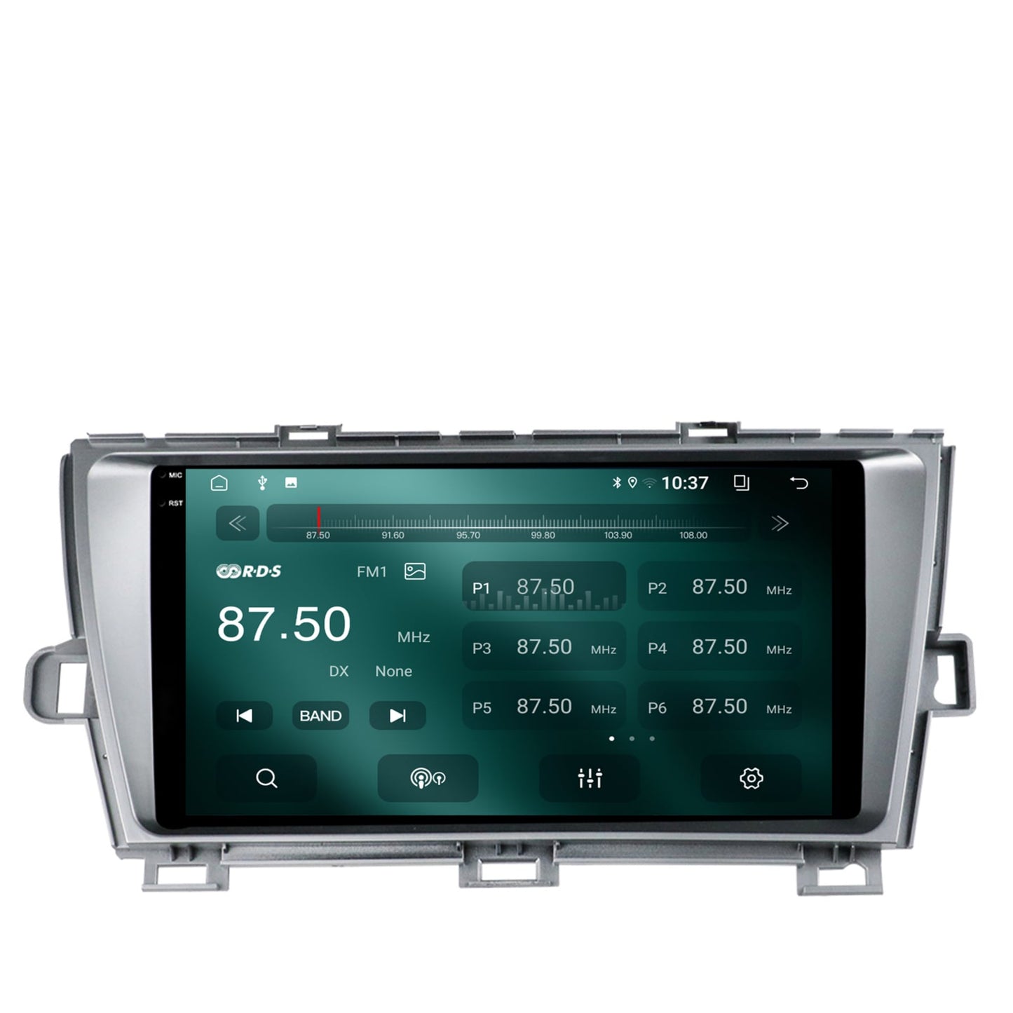 Navigatie 2K Toyota Prius (2009-2014), Android, S-Quadcore / 4GB RAM + 64GB ROM, 9.5 Inch - AD-BGS90042K+AD-BGRKIT089-S