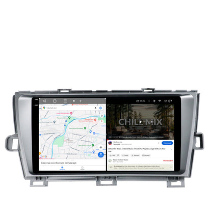 Navigatie 2K Toyota Prius (2009-2014), Android, S-Quadcore / 4GB RAM + 64GB ROM, 9.5 Inch - AD-BGS90042K+AD-BGRKIT089-S