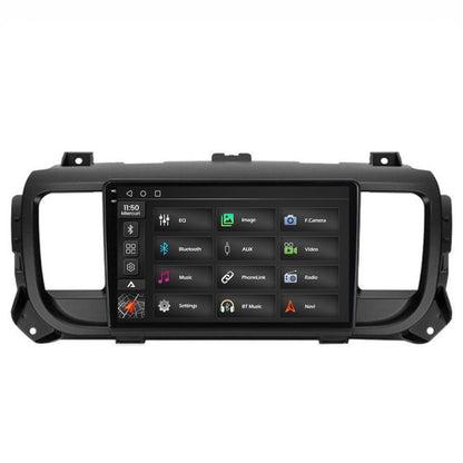 Navigatie 2K Toyota Proace (2016+), Android, S-Quadcore / 4GB RAM + 64GB ROM, 9.5 Inch - AD-BGS90042K+AD-BGRKIT065V2