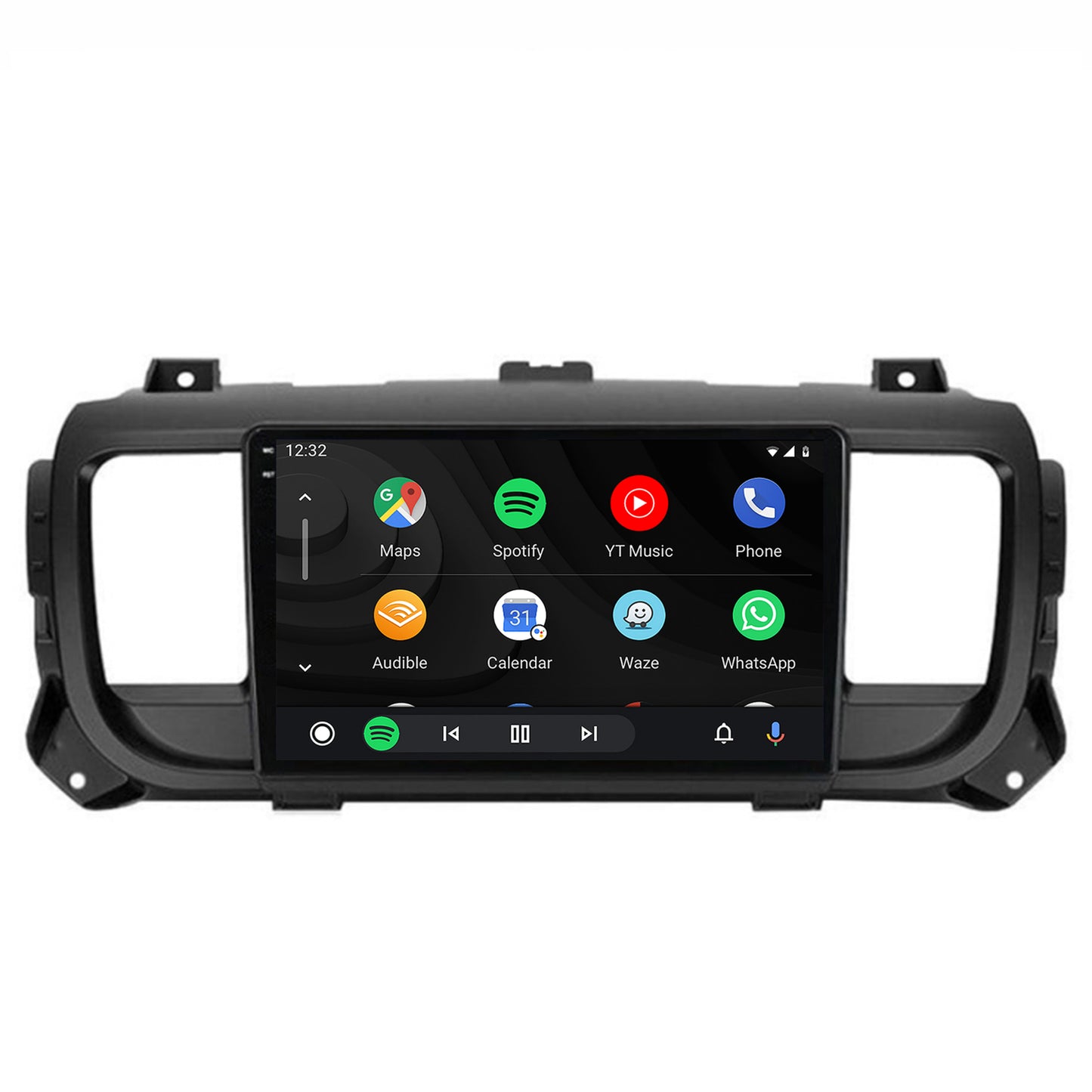 Navigatie 2K Toyota Proace (2016+), Android, S-Quadcore / 4GB RAM + 64GB ROM, 9.5 Inch - AD-BGS90042K+AD-BGRKIT065V2