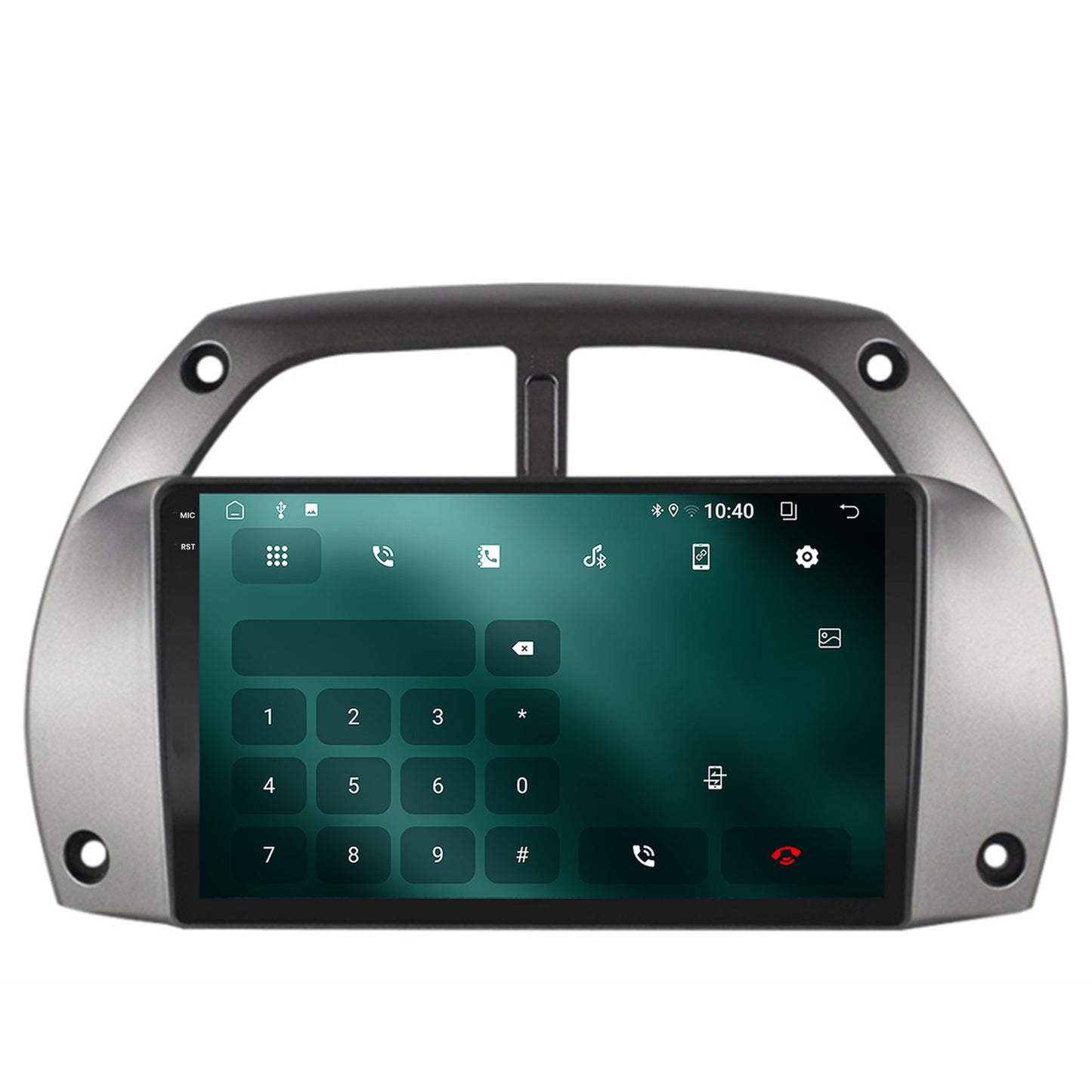Navigatie 2K Toyota RAV4 (2001-2006), Android, S-Quadcore / 4GB RAM + 64GB ROM, 9.5 Inch - AD-BGS90042K+AD-BGRKIT109