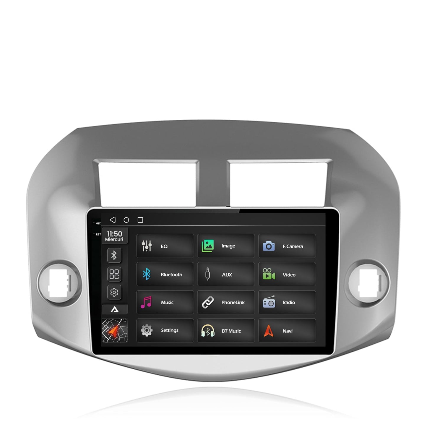 Navigatie 2K Toyota RAV4 (2005-2013), Android, S-Quadcore / 4GB RAM + 64GB ROM, 10.36 Inch - AD-BGS100042K+AD-BGRKIT069A