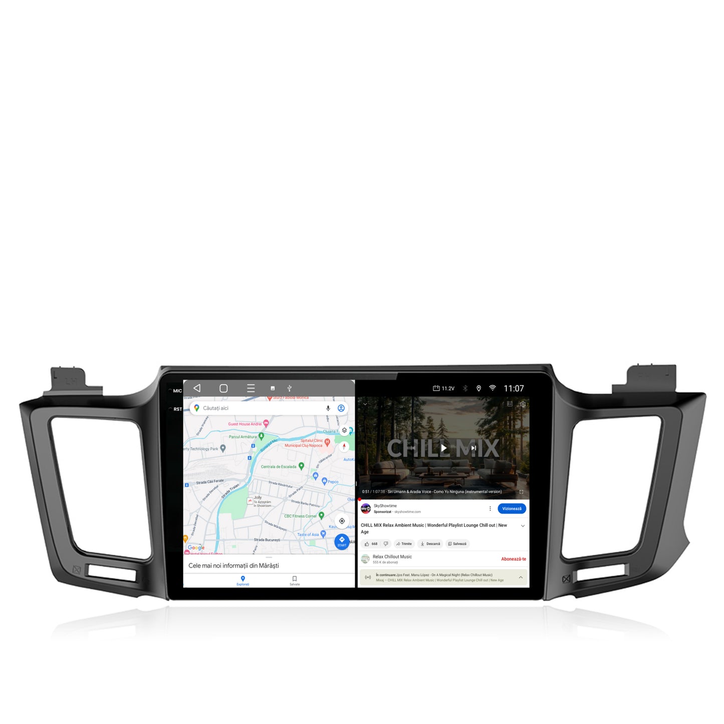 Navigatie 2K Toyota RAV4 (2013-2018), Android, S-Quadcore / 4GB RAM + 64GB ROM, 10.36 Inch - AD-BGS100042K+AD-BGRKIT060