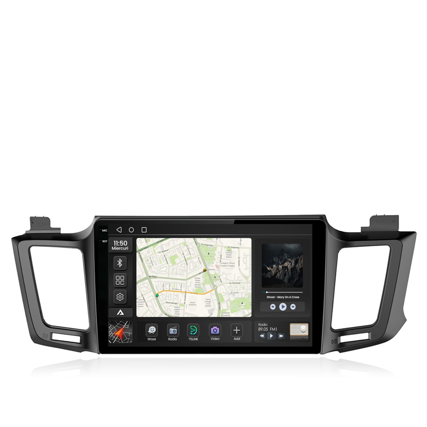 Navigatie 2K Toyota RAV4 (2013-2018), Android, S-Quadcore / 4GB RAM + 64GB ROM, 10.36 Inch - AD-BGS100042K+AD-BGRKIT060