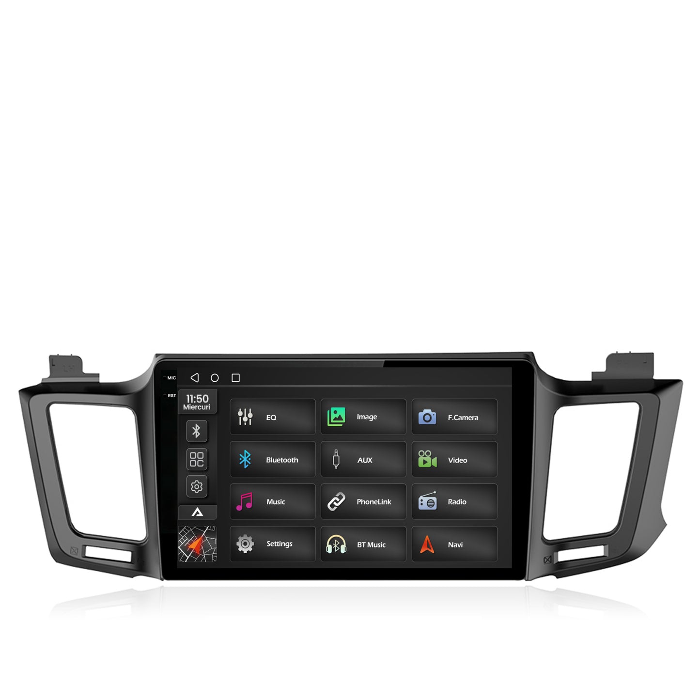 Navigatie 2K Toyota RAV4 (2013-2018), Android, S-Quadcore / 4GB RAM + 64GB ROM, 10.36 Inch - AD-BGS100042K+AD-BGRKIT060