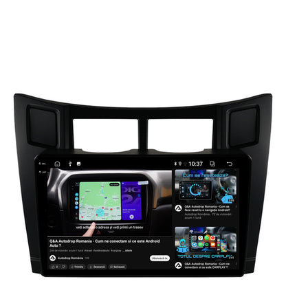 Navigatie 2K Toyota Yaris (2005-2012), Android, S-Quadcore / 4GB RAM + 64GB ROM, 9.5 Inch - AD-BGS90042K+AD-BGRKIT103