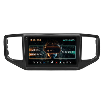 Navigatie 2K Volkswagen Amarok (2017-2021), Android, S-Quadcore / 4GB RAM + 64GB ROM, 9.5 Inch - AD-BGS90042K+AD-BGRKIT030