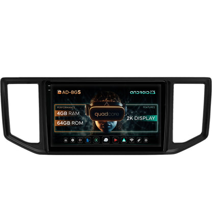 Navigatie 2K Volkswagen Crafter (2017+), Android, S-Quadcore / 4GB RAM + 64GB ROM, 10.36 Inch - AD-BGS100042K+AD-BGRKIT056