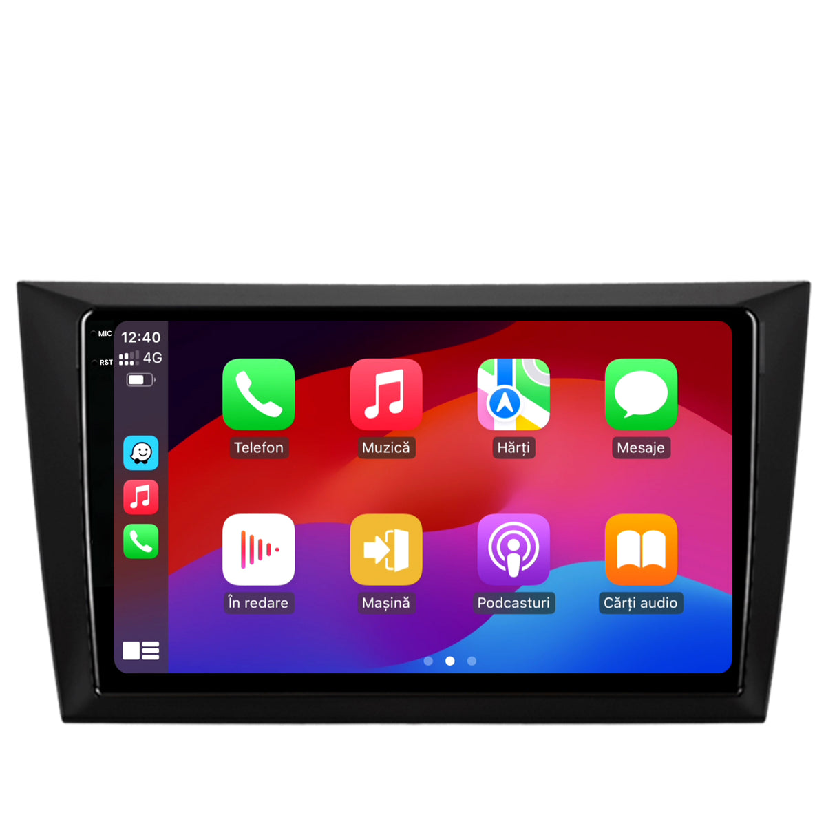 Navigatie 2K Volkswagen Golf 6, Android, S-Quadcore / 4GB RAM + 64GB ROM, 9.5 Inch - AD-BGS90042K+AD-BGRKIT024V2