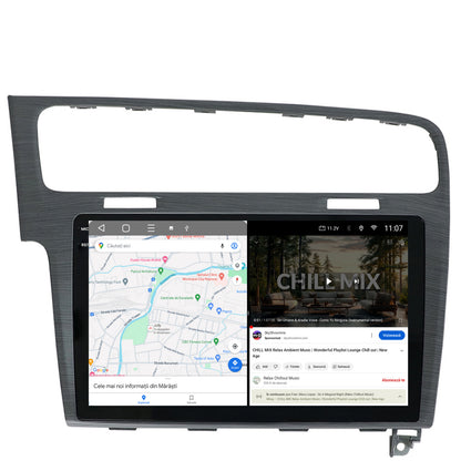 Navigatie 2K Volkswagen Golf 7, Android, S-Quadcore / 4GB RAM + 64GB ROM, 10.36 Inch - AD-BGS100042K+AD-BGRKIT023A