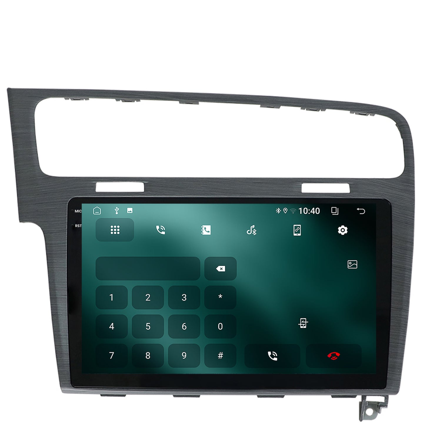 Navigatie 2K Volkswagen Golf 7, Android, S-Quadcore / 4GB RAM + 64GB ROM, 10.36 Inch - AD-BGS100042K+AD-BGRKIT023A