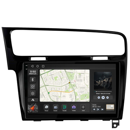 Navigatie 2K Volkswagen Golf 7, Android, S-Quadcore / 4GB RAM + 64GB ROM, 10.36 Inch - AD-BGS100042K+AD-BGRKIT023B