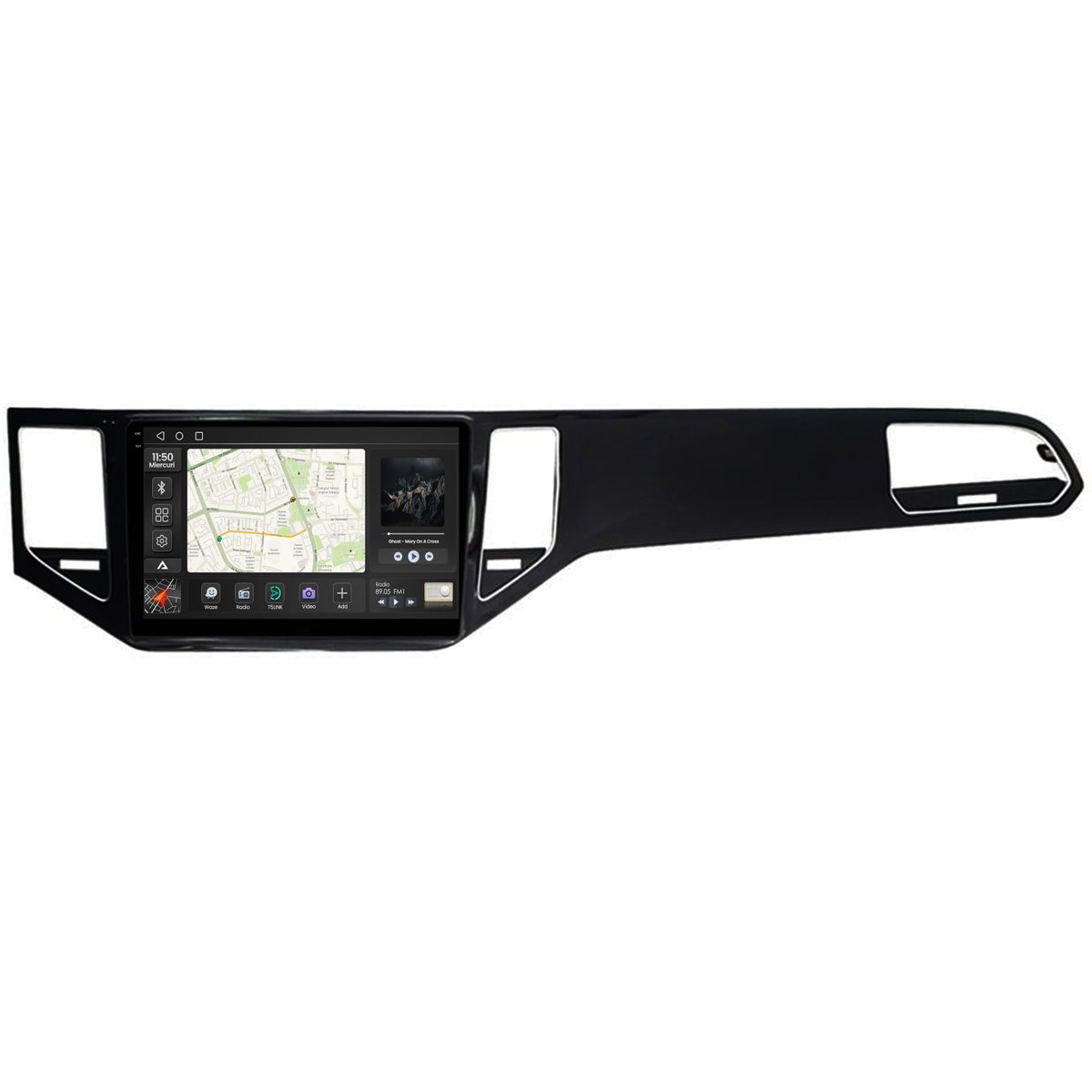 Navigatie 2K Volkswagen Golf Sportsvan (2014-2020), Android, S-Quadcore / 4GB RAM + 64GB ROM, 10.36 Inch - AD-BGS100042K+AD-BGRKIT027