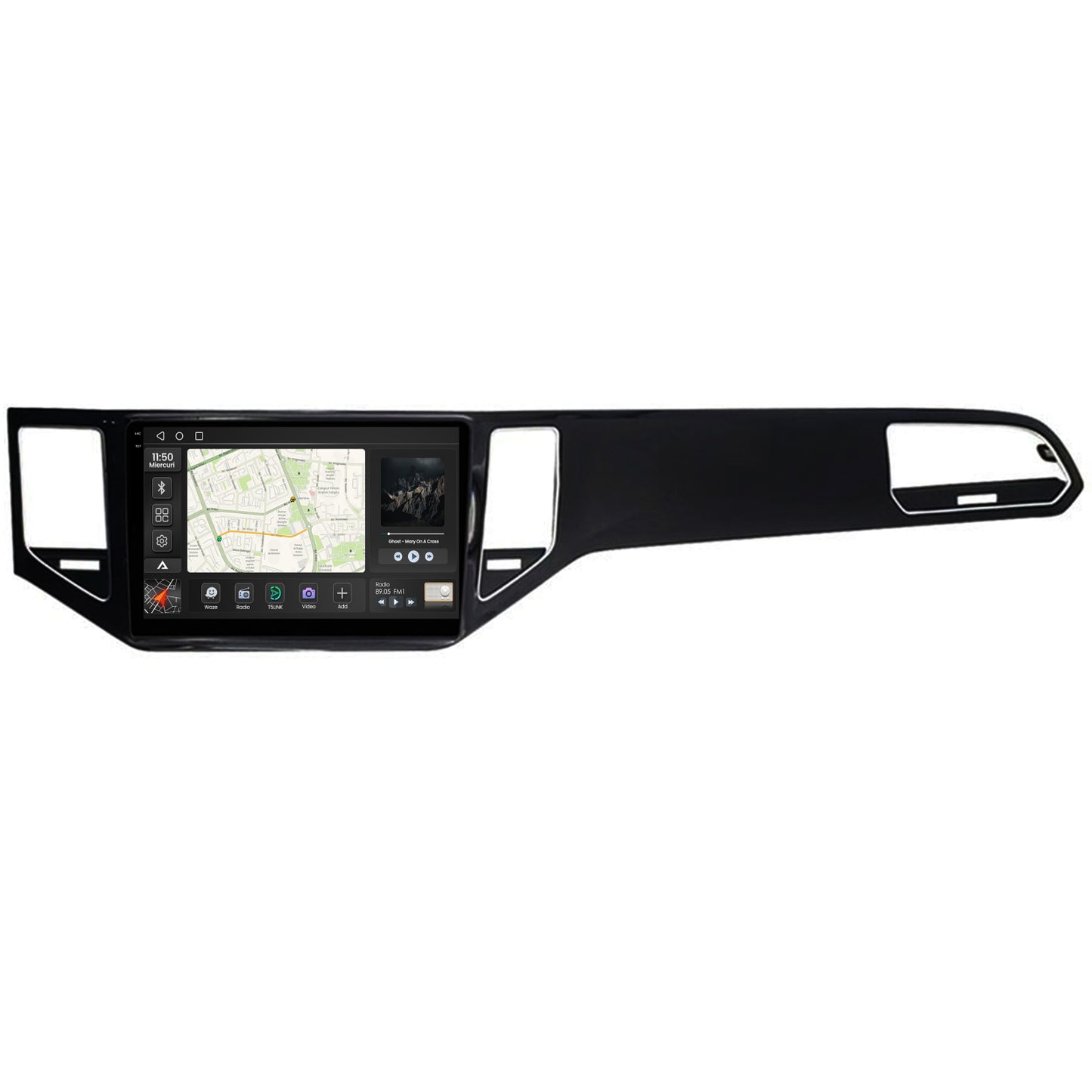 Navigatie 2K Volkswagen Golf Sportsvan (2014-2020), Android, S-Quadcore / 4GB RAM + 64GB ROM, 10.36 Inch - AD-BGS100042K+AD-BGRKIT027
