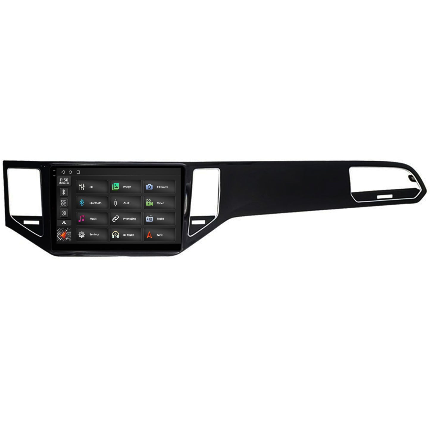 Navigatie 2K Volkswagen Golf Sportsvan (2014-2020), Android, S-Quadcore / 4GB RAM + 64GB ROM, 10.36 Inch - AD-BGS100042K+AD-BGRKIT027