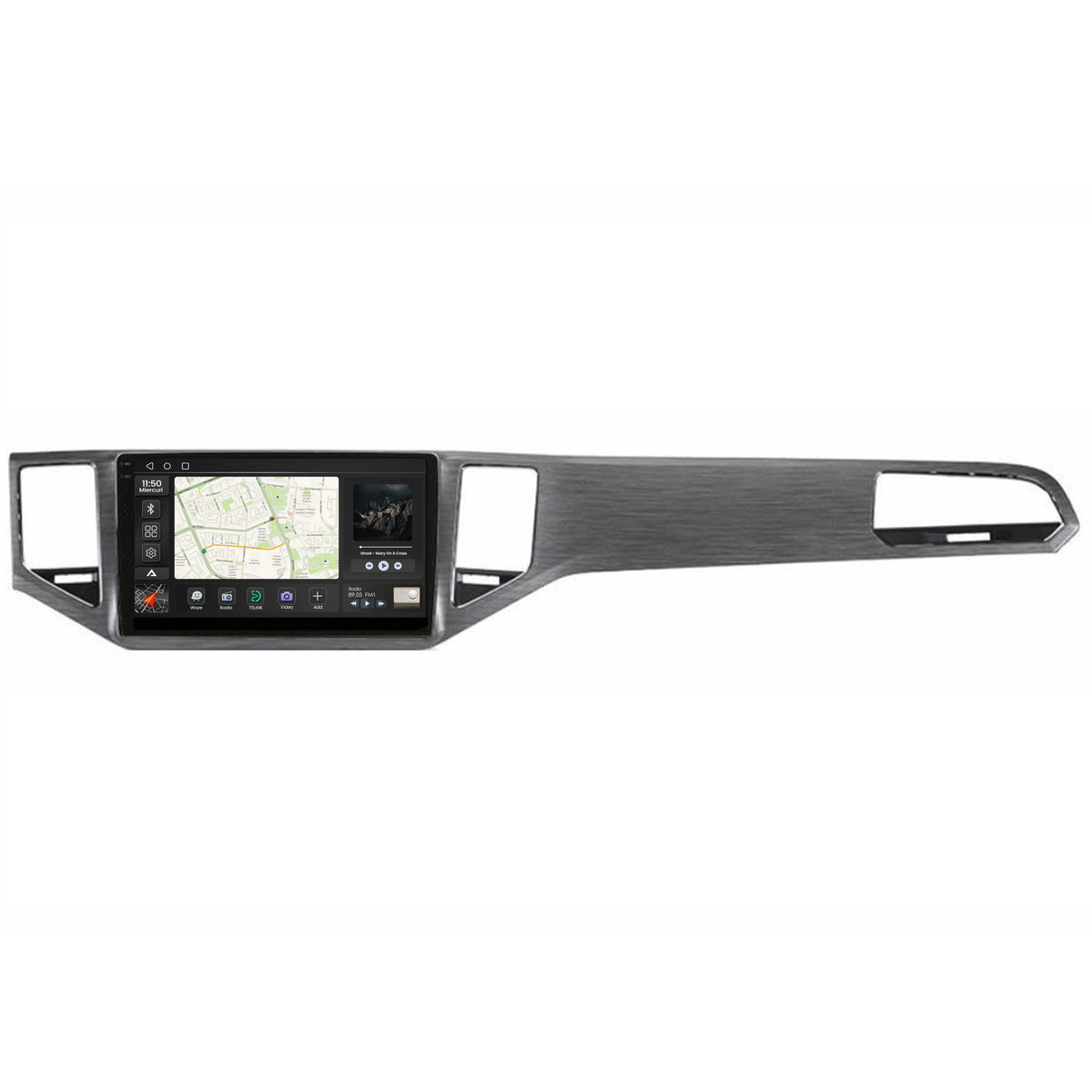 Navigatie 2K Volkswagen Golf Sportsvan (2016+), Android, S-Quadcore / 4GB RAM + 64GB ROM, 10.36 Inch - AD-BGS100042K+AD-BGRKIT027-S