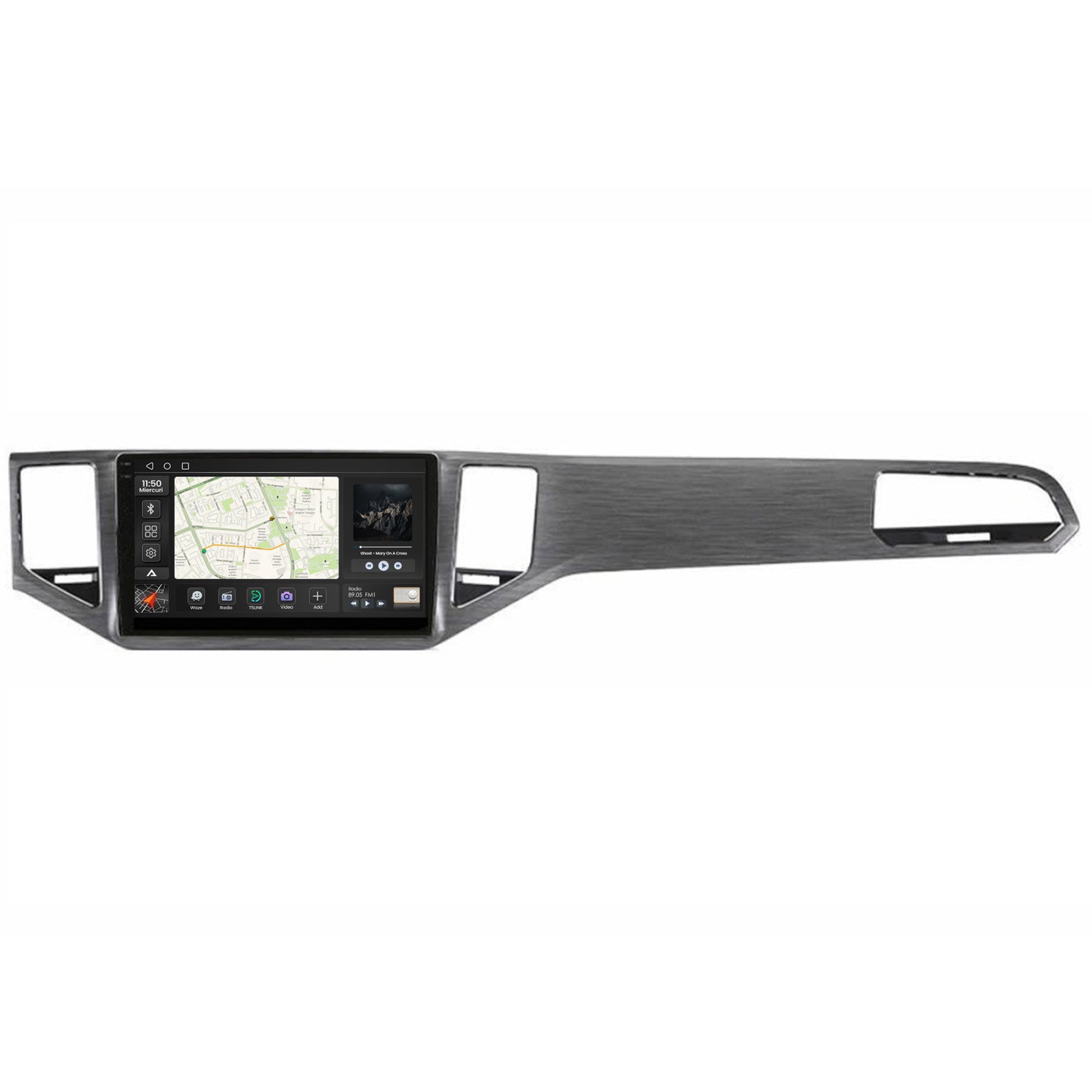 Navigatie 2K Volkswagen Golf Sportsvan (2016+), Android, S-Quadcore / 4GB RAM + 64GB ROM, 10.36 Inch - AD-BGS100042K+AD-BGRKIT027-S