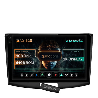 Navigatie 2K Volkswagen Passat B6 / B7 / CC, Android, S-Quadcore / 4GB RAM + 64GB ROM, 10.36 Inch - AD-BGS100042K+AD-BGRKIT025B