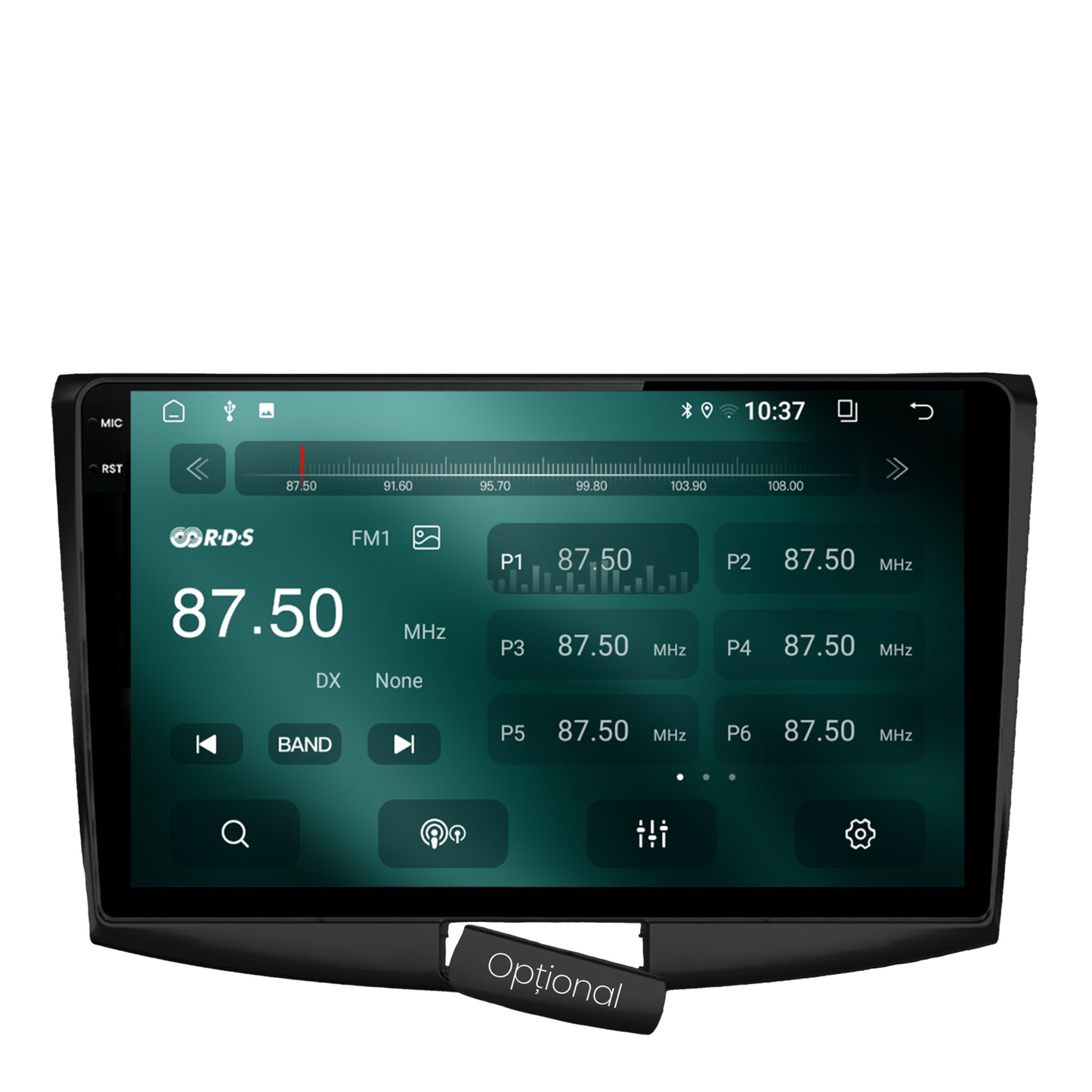 Navigatie 2K Volkswagen Passat B6 / B7 / CC, Android, S-Quadcore / 4GB RAM + 64GB ROM, 10.36 Inch - AD-BGS100042K+AD-BGRKIT025B