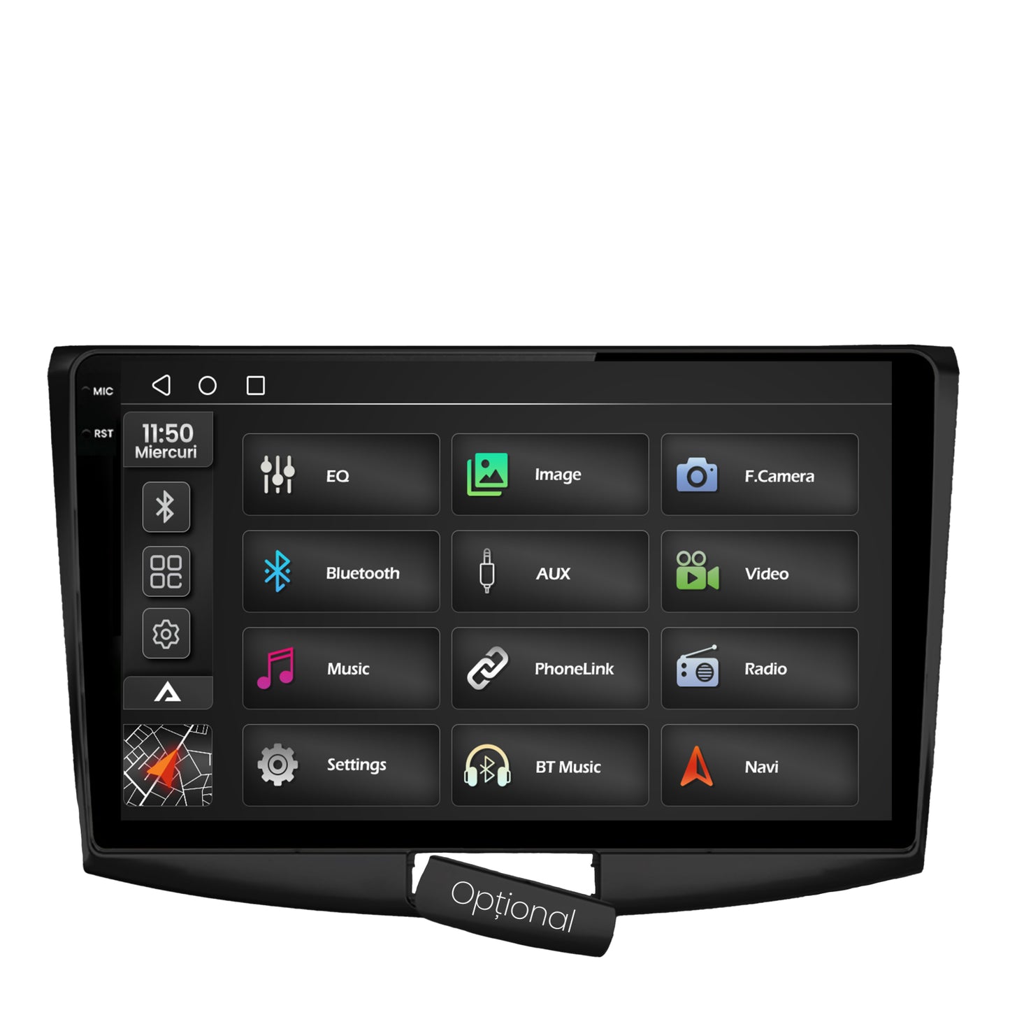 Navigatie 2K Volkswagen Passat B6 / B7 / CC, Android, S-Quadcore / 4GB RAM + 64GB ROM, 10.36 Inch - AD-BGS100042K+AD-BGRKIT025B