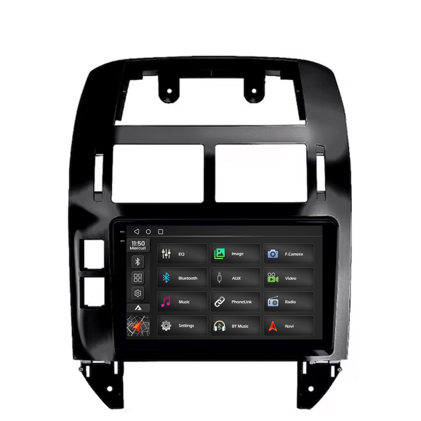 Navigatie 2K Volkswagen Polo (2004-2011), Android, S-Quadcore / 4GB RAM + 64GB ROM, 9.5 Inch - AD-BGS90042K+AD-BGRKIT033OLD