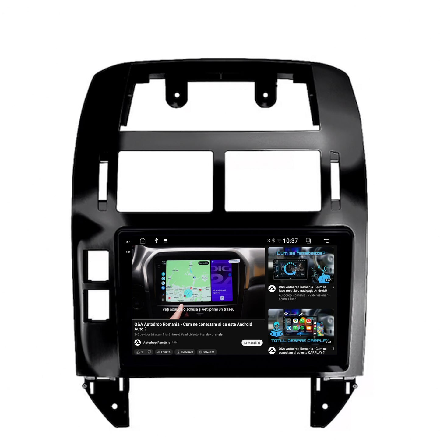 Navigatie 2K Volkswagen Polo (2004-2011), Android, S-Quadcore / 4GB RAM + 64GB ROM, 9.5 Inch - AD-BGS90042K+AD-BGRKIT033OLD