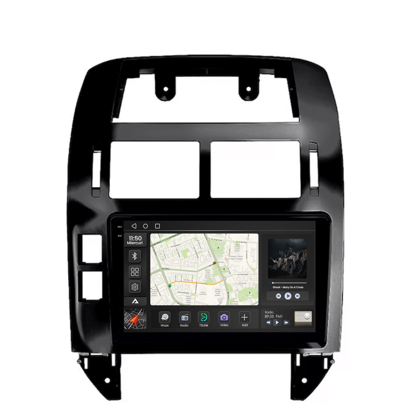 Navigatie 2K Volkswagen Polo (2004-2011), Android, S-Quadcore / 4GB RAM + 64GB ROM, 9.5 Inch - AD-BGS90042K+AD-BGRKIT033OLD