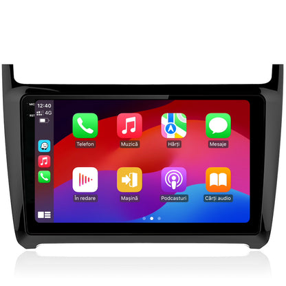 Navigatie 2K Volkswagen Polo (2009+), Android, S-Quadcore / 4GB RAM + 64GB ROM, 9.5 Inch - AD-BGS90042K+AD-BGRKIT033