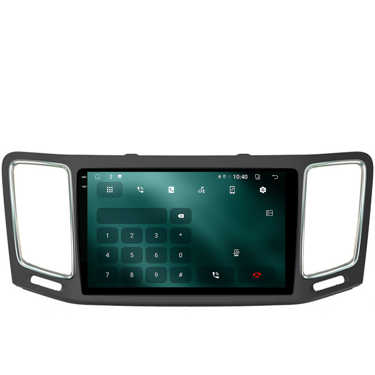 Navigatie 2K Volkswagen Sharan / Seat Alhambra (2010-2018), Android, S-Quadcore / 4GB RAM + 64GB ROM, 9.5 Inch - AD-BGS90042K+AD-BGRKIT044