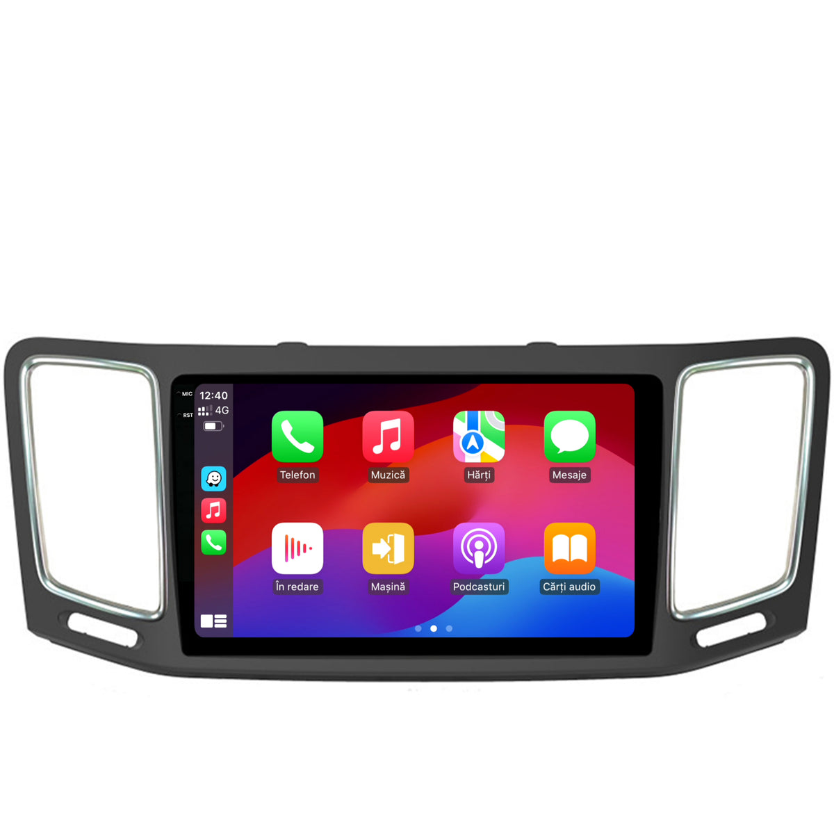 Navigatie 2K Volkswagen Sharan / Seat Alhambra (2010-2018), Android, S-Quadcore / 4GB RAM + 64GB ROM, 9.5 Inch - AD-BGS90042K+AD-BGRKIT044
