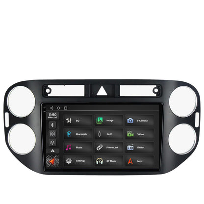 Navigatie 2K Volkswagen Tiguan (2008-2010) / VW Golf 5 Plus (2004-2012), Android, S-Quadcore / 4GB RAM + 64GB ROM, 9.5 Inch - AD-BGS90042K+AD-BGRKIT035-0810