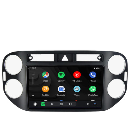 Navigatie 2K Volkswagen Tiguan (2008-2010) / VW Golf 5 Plus (2004-2012), Android, S-Quadcore / 4GB RAM + 64GB ROM, 9.5 Inch - AD-BGS90042K+AD-BGRKIT035-0810