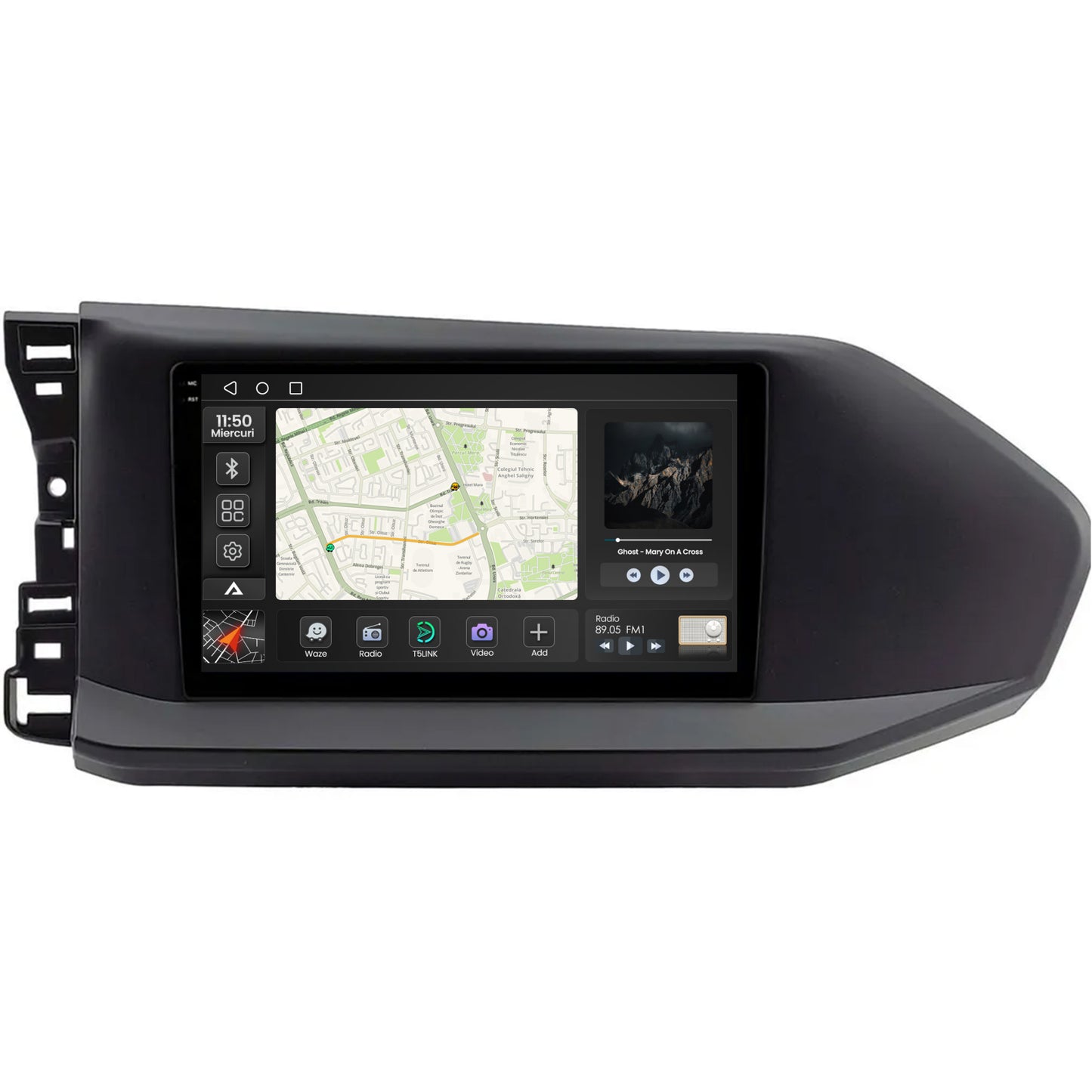Navigatie 2K Volkswagen Caddy (2023+), Android, S-Quadcore / 4GB RAM + 64GB ROM, 9.5 Inch - AD-BGS90042K+AD-BGRKIT031
