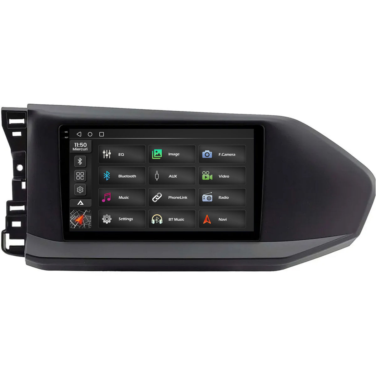 Navigatie 2K Volkswagen Caddy (2023+), Android, S-Quadcore / 4GB RAM + 64GB ROM, 9.5 Inch - AD-BGS90042K+AD-BGRKIT031