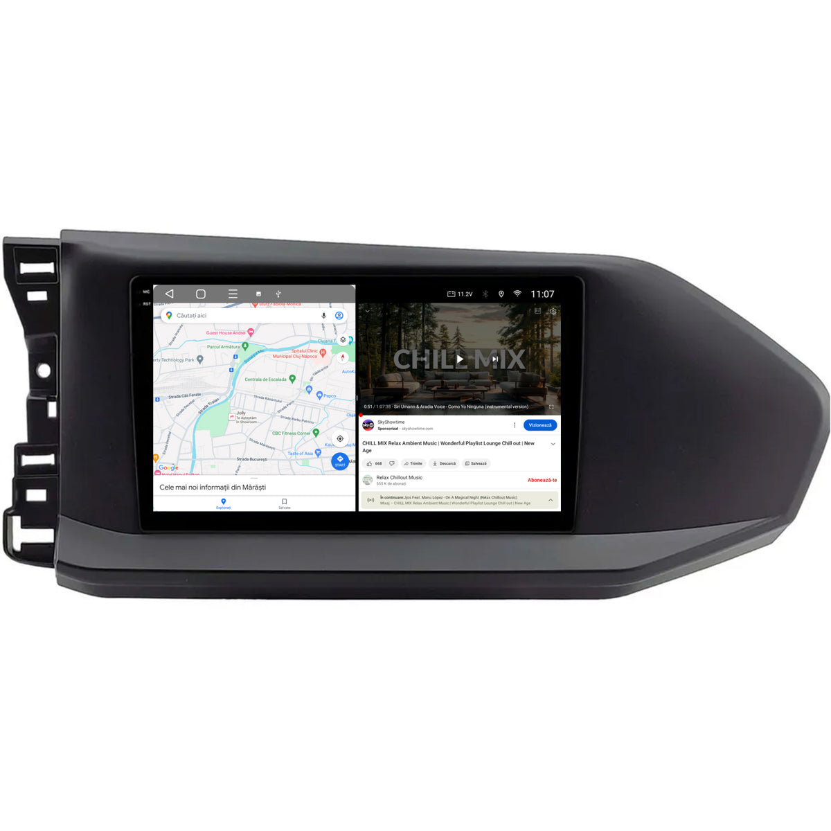 Navigatie 2K Volkswagen Caddy (2023+), Android, S-Quadcore / 4GB RAM + 64GB ROM, 9.5 Inch - AD-BGS90042K+AD-BGRKIT031