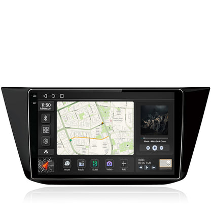 Navigatie 2K Volkswagen Tiguan (2016+), Android, S-Quadcore / 4GB RAM + 64GB ROM, 10.36 Inch - AD-BGS100042K+AD-BGRKIT036