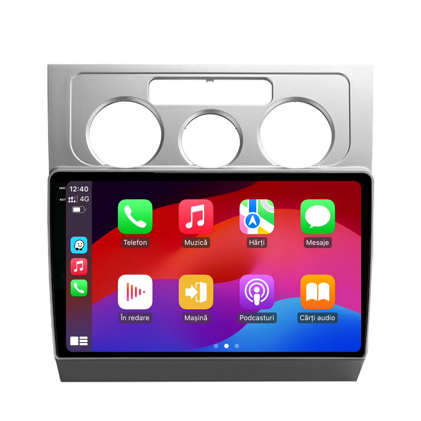 Navigatie 2K Volkswagen Touran (2003-2010), Android, S-Quadcore / 4GB RAM + 64GB ROM, 10.36 Inch - AD-BGS100042K+AD-BGRKIT054