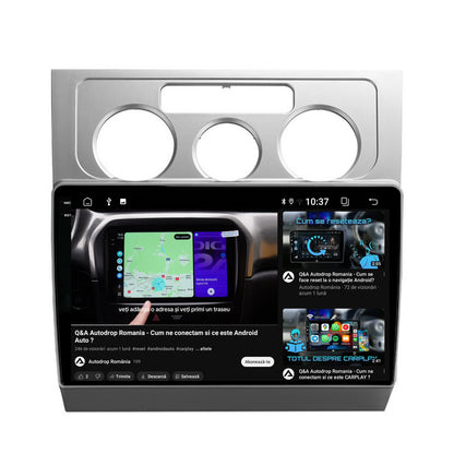 Navigatie 2K Volkswagen Touran (2003-2010), Android, S-Quadcore / 4GB RAM + 64GB ROM, 10.36 Inch - AD-BGS100042K+AD-BGRKIT054