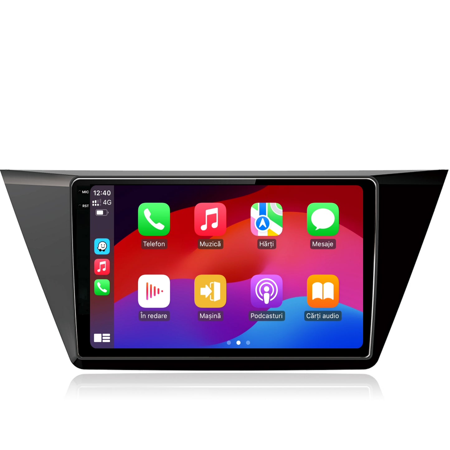 Navigatie 2K Volkswagen Touran (2016+), Android, S-Quadcore / 4GB RAM + 64GB ROM, 10.36 Inch - AD-BGS100042K+AD-BGRKIT032