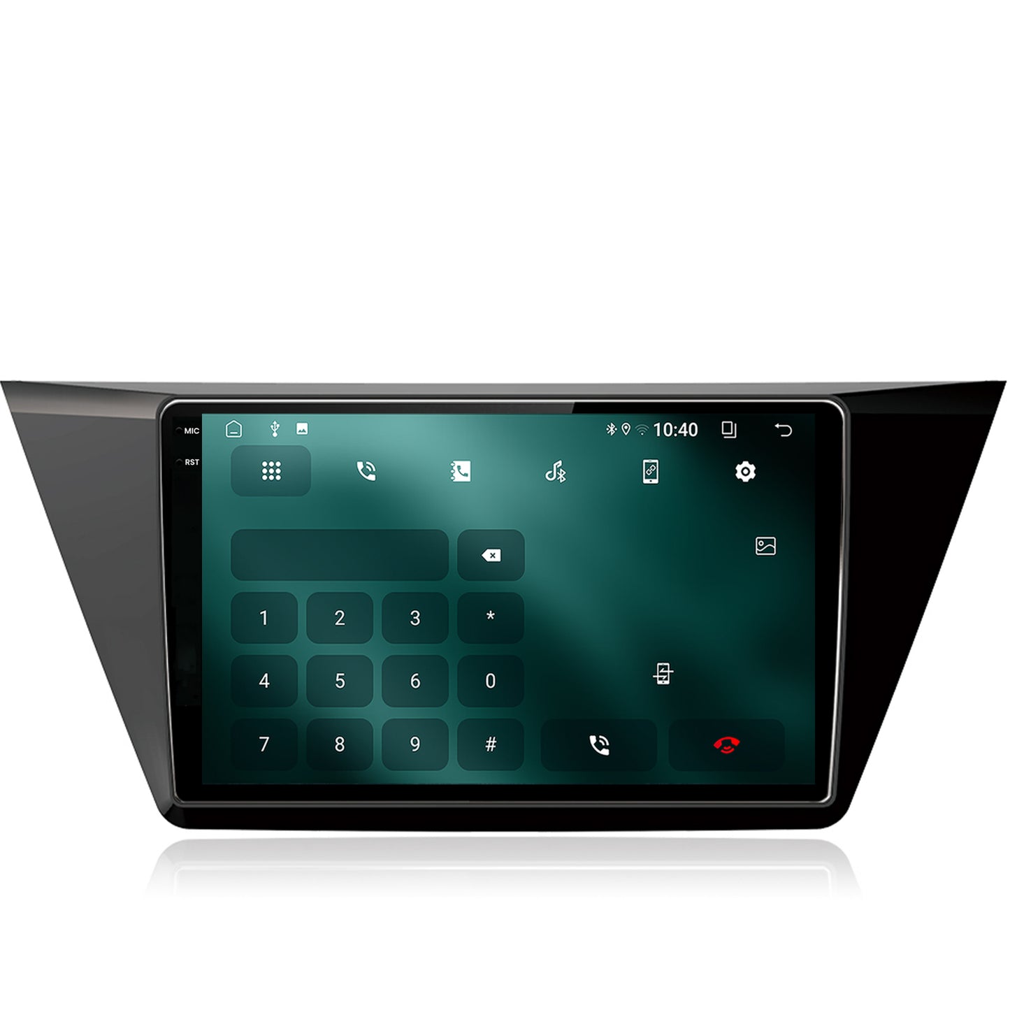 Navigatie 2K Volkswagen Touran (2016+), Android, S-Quadcore / 4GB RAM + 64GB ROM, 10.36 Inch - AD-BGS100042K+AD-BGRKIT032