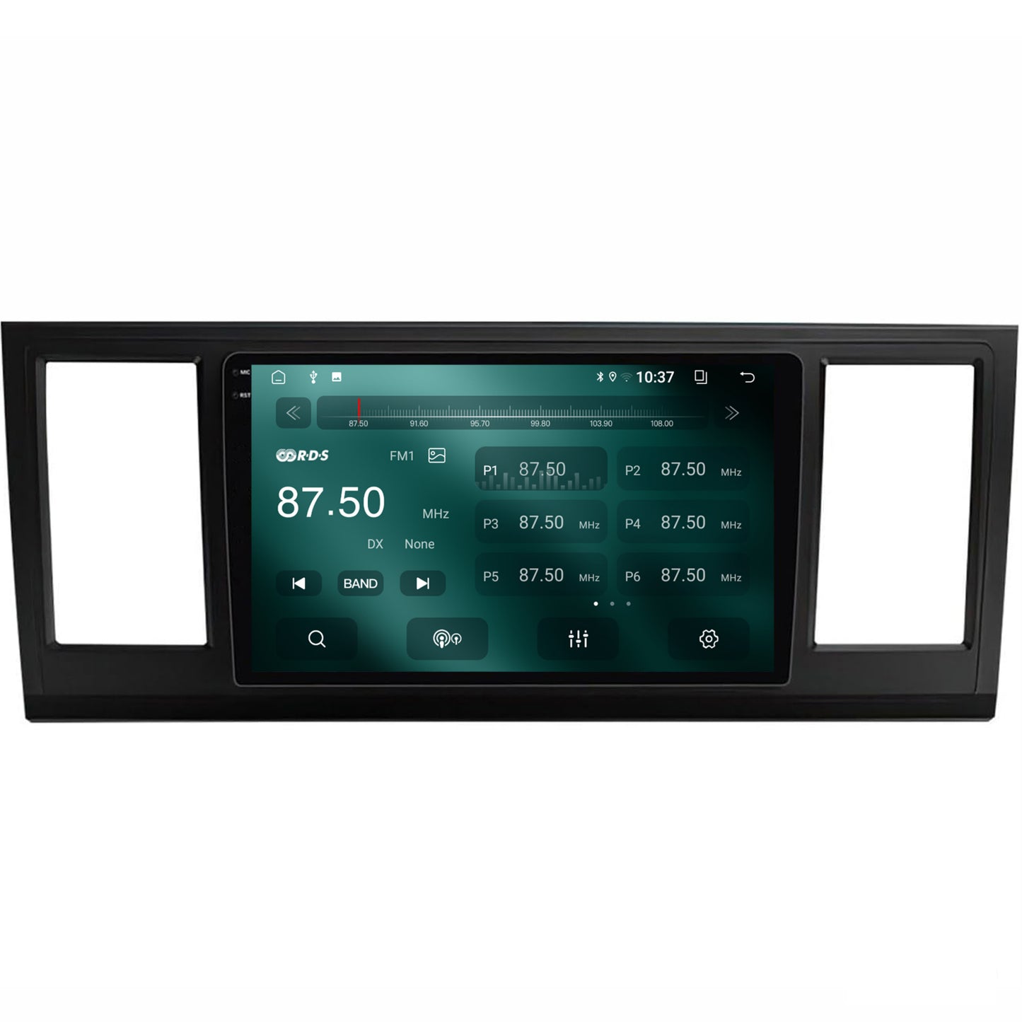 Navigatie 2K Volkswagen Transporter / Caravelle / Multivan T6 (2015+), Android, S-Quadcore / 4GB RAM + 64GB ROM, 9.5 Inch - AD-BGS90042K+AD-BGRKIT056V2