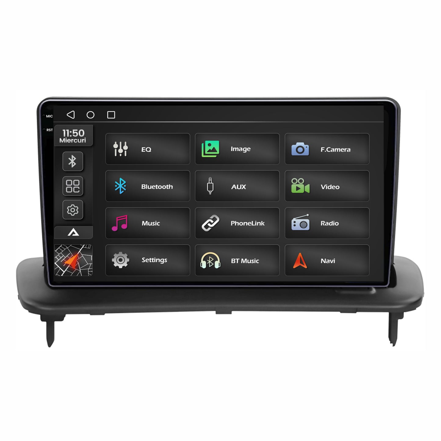 Navigatie 2K Volvo C40 C30 S40 C70 V50 (2004-2012), Android, S-Quadcore / 4GB RAM + 64GB ROM, 9.5 Inch - AD-BGS90042K+AD-BGRKIT403