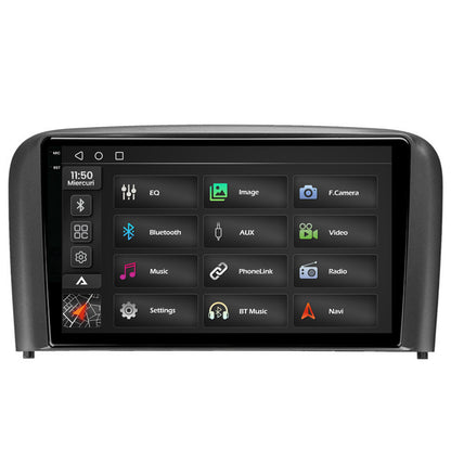 Navigatie 2K Volvo S80 (1998-2004), Android, S-Quadcore / 4GB RAM + 64GB ROM, 9.5 Inch - AD-BGS90042K+AD-BGRKIT404